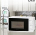 Bomann MW 6014 CB mikrohullámú sütő, 700W, fehér