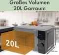 Bomann MW 6014 CB mikrohullámú sűtő, 700W, fekete
