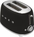SMEG TSF01 retro kenyérpirító, 2 szeletes, matt fekete