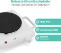 Clatronic EKP 3582 elektromos főzőlap, 1500W