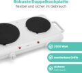 Clatronic DKP 3583 hordozható elektromos főzőlap, 2500W