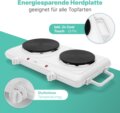Clatronic DKP 3583 hordozható elektromos főzőlap, 2500W