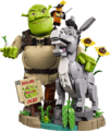 LEGO® Icons, Shrek, Szamár és Csizmás Kandúr