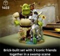 LEGO® Icons, Shrek, Szamár és Csizmás Kandúr