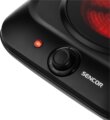 Sencor SCP 1763BK hordozható elektromos kerámia főzőlap, 1200W