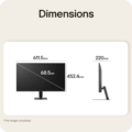 LG 27U411B 27" Monitor (FHD, IPS, 144Hz)