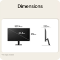 LG 24U411B-B 23,8" Full HD IPS monitor