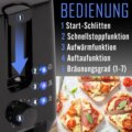 Bomann TA 6065 CB kenyérpirító, 2 szeletes, fekete