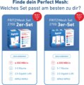 Fritz! 2700 WiFi jelerősítő 2er-Set (WiFi 7, 6,5 Gbit/s)