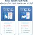 Fritz! 1600 WiFi jelerősítő 2-Pack (AX3000, Wi-Fi 6)