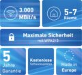 Fritz! 1600 WiFi jelerősítő 3-Pack (AX3000, Wi-Fi 6)