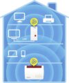 Fritz! 2400 WiFi jelerősítő (AC2400, Wi-Fi 5)