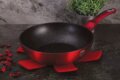 Berlinger Haus BH/6166NPR Metallic Line Burgundy Edition wok serpenyő, 30cm