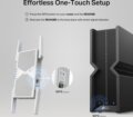 TP-Link RE405BE WiFi jelerősítő (BE6500, Wi-Fi 7)