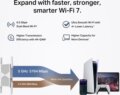 TP-Link RE405BE WiFi jelerősítő (BE6500, Wi-Fi 7)