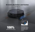 Ecovacs Deebot X12 OmniCyclone robotporszívó, Fekete