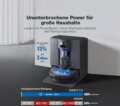 Ecovacs Deebot X12 OmniCyclone robotporszívó, Fekete