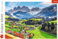 Trefl, Santa Maddalena, Dolomitok, Olaszország puzzle, 1000 darabos