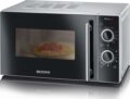 Severin MW 7771 mikrohullámú sütő, 900W, fekete-szürke