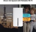 TP-Link Archer NX505 (4G/5G, Wi-Fi 6, AX3000, kétsávos, Gigabit, SIM)