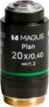 MAGUS 20PL60V 20х/0,40 ∞/ 1,2 H 60mm objektív