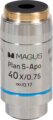 MAGUS FL S-APO60 PlanF S-Apo 4х/10х/20х/40х/100х olaj ∞/0,17 H 60 mm-es objektív készlet