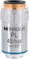 MAGUS MP40 40x/0,65 ∞/0,17 végtelen sík objektív
