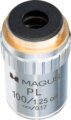 MAGUS MP100 OIL 100x/1,25 ∞/0,17 végtelen sík objektív
