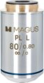 MAGUS 80PLL 80х/0,80 Plan H SzM 1,25mm objektív