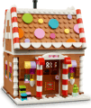 LEGO® Ünnepi mézeskalács házikó