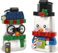 LEGO® Hóemberes karácsonyi díszek