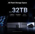 UGREEN DXP480T Plus 4 lemezes NAS