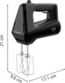 Krups 3Mix 6000 kézi mixer, 600W, fekete