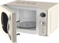 Zilan ZLN1245 retró mikrohullámú sütő, 700W, bézs