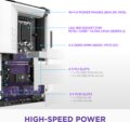 NZXT N7 Z890 Fehér alaplap