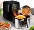ProfiCook PC-FR 1286 H forrólevegős sütő (6,5 l)