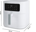 Medion Life MD 11740 E40 XL forrólevegős sütő (5,2 l)