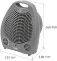 Home FK1M ventilátoros fűtőtest, 2000W