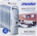 Mesko MS 7805 olajradiátor, 9 tagú, 1000W