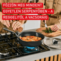 Tefal Excellence G3208402 wok serpenyő fedővel, 24 cm