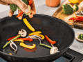 Tefal Excellence G3208402 wok serpenyő fedővel, 24 cm