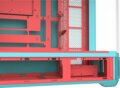 Thermaltake View 600 TG Mint Strawberry számítógépház