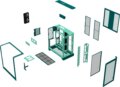 Thermaltake View 390 Air Transformative Teal számítógépház