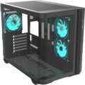 Thermaltake Vision 330 CR ARGB SE Fekete számítógépház