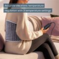Beurer HK 60 Cosy Grey elektromos melegítő párna, 100W, szürke