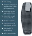 Beurer HK 60 Cosy Grey elektromos melegítő párna, 100W, szürke