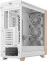 Fractal Design Summit Chalk White TG Clear Tint számítógépház