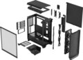 Fractal Design Meshify 3 RGB TG Light Tint számítógépház