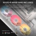 Corsair Air 5400 RS-R Fehér számítógépház