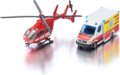 SIKU SUPER, Mercedes-Benz mentőautó és Eurocopter EC 145 helikopter játék szett